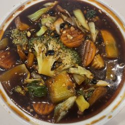 Dragon Wok - Stir Fried Vegetables with Black Bean Sauce
