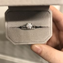 Engagement Ring & Wedding Band