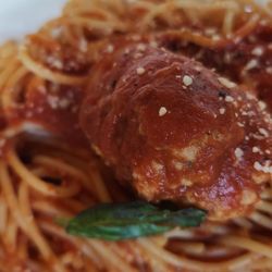Risorante Positano - Spaghetti and meatballs