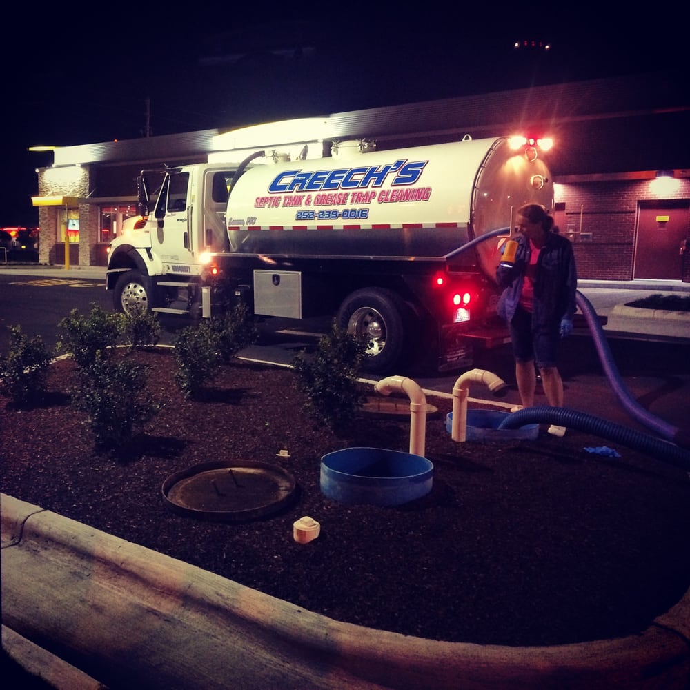 Slide of Creech's Septic & Grease Trap Cleaning