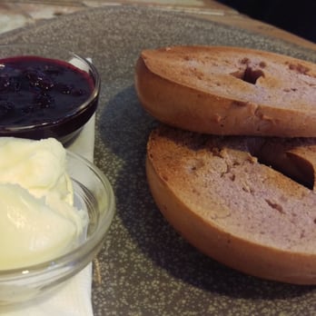 Manchester Press - Blueberry bagel with jam - Coffee & Tea Near Me - Melbourne, VIC Manchester Press - Blueberry bagel with jam - Coffee & Tea Near Me - Melbourne, VIC
