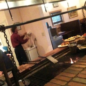 Copper Steer Steakhouse - I love that they have the misquite grill in the middle of the place - Steakhouses Near Me - Safford, Arizona