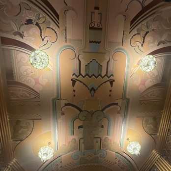 Cascade Theatre - Theater Ceiling Art - Music Venues Near Me - Redding, California