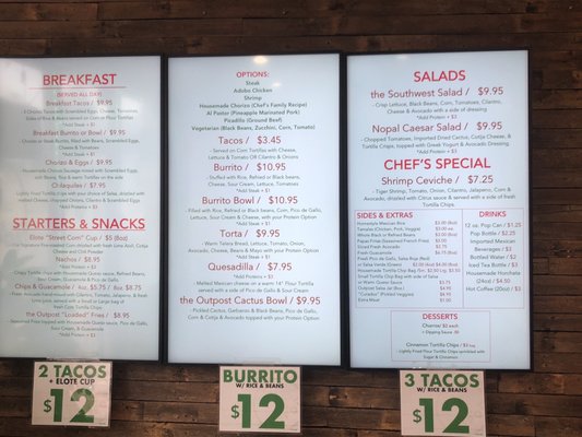 the Outpost Mexican Eatery by null