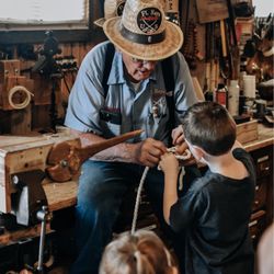 Fort Hays Chuckwagon Supper & Cowboy Music Show - Hands on historical learning.