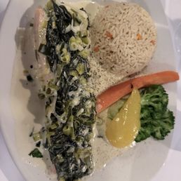 Poached Salmon