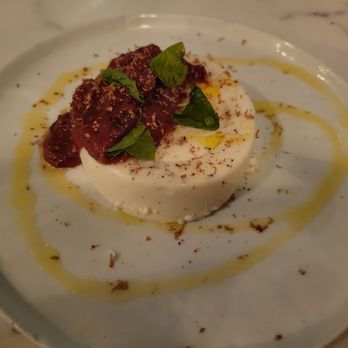 Ellie's - Vanilla Bean Panna Cotta - Italian Near Me - Long Beach, California