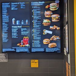 McDonald's - Menu