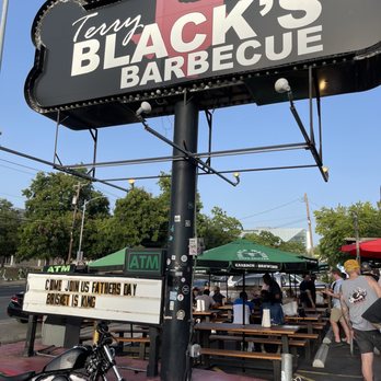 Terry Black's Barbecue - Sign - Barbeque Near Me - Austin, Texas