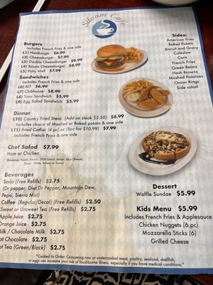Menu photo 2 Siloam Cafe Siloam Springs, AR Menu photo 2 Siloam Cafe Siloam Springs, AR