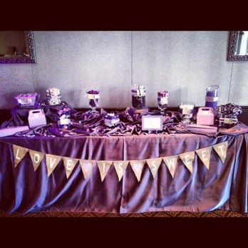 Jack's Candy - I provided the linens, banner, frame, containers/labels.  The candy and cartons were all from Jack's. - Candy Stores Near Me - Los Angeles, California