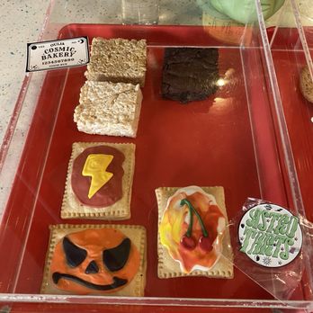Cosmic Bakery - This tray shows what's available to buy for the day - Bakeries Near Me - Upland, California