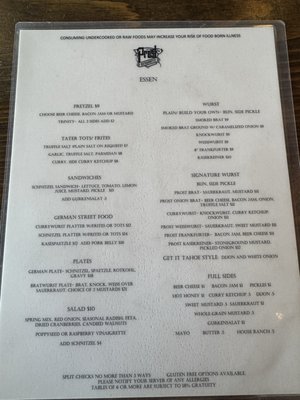 Menu photo 3 Prost Reno Biergarten Reno, NV Menu photo 3 Prost Reno Biergarten Reno, NV