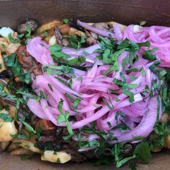 The Kroft - Braised Beef Poutine w/ Extra Pickled Onions - Poutineries Near Me - Long Beach, California