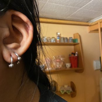 Hudson Tattoo Co. - Piercings done by Ernie thanks again !! - Tattoo Near Me - Guttenberg, New Jersey