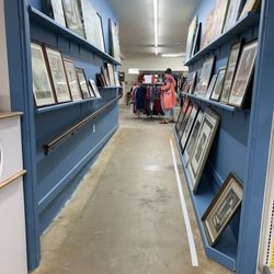 Hill Country Senior Citizens Thriftstore - Back room