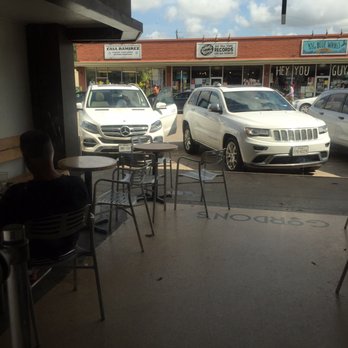 Boomtown Coffee - Outdoor seating area! - Cafes Near Me - Houston, Texas