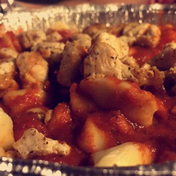 DeRangos Pizza Palace - Cheese stuffed gnocchi w grilled chicken - Pizza Near Me - Racine, Wisconsin DeRangos Pizza Palace - Cheese stuffed gnocchi w grilled chicken - Pizza Near Me - Racine, Wisconsin