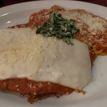 Baci Di Firenze - Pollo Parmigiana with Pasta - Italian Near Me - Anaheim, California