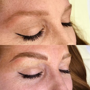 Breezys Brows - before and after! - Permanent Makeup Near Me - Orange, California