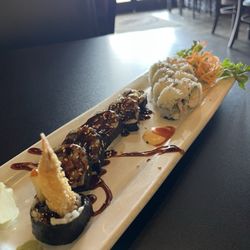 California Roll and Shrimp Tempura Roll