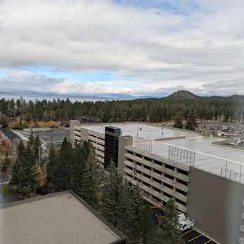 Caesars Republic Lake Tahoe - A Caesars Rewards Destination - The view from the 11th floor in the Romulus Tower. - Hotels Near Me - Stateline, Nevada Caesars Republic Lake Tahoe - A Caesars Rewards Destination - The view from the 11th floor in the Romulus Tower. - Hotels Near Me - Stateline, Nevada
