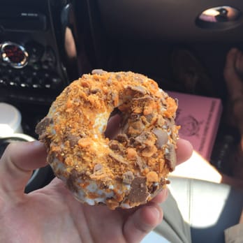 Voodoo Doughnut - Butterfinger Chocolate Cake Donut - Donuts Near Me - Denver, Colorado Voodoo Doughnut - Butterfinger Chocolate Cake Donut - Donuts Near Me - Denver, Colorado