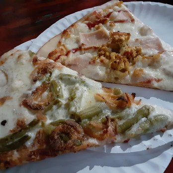 Pie Hole - Thanksgiving themes pizza. Green bean casserole pizza and turkey and cranberry sauce with stuffing pizza. - Pizza Near Me - Denver, Colorado Pie Hole - Thanksgiving themes pizza. Green bean casserole pizza and turkey and cranberry sauce with stuffing pizza. - Pizza Near Me - Denver, Colorado