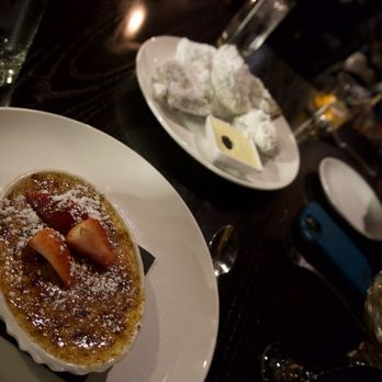 Hootch and Banter - Creme Brulee and beignets 10/10 - New American Near Me - Frederick, Maryland