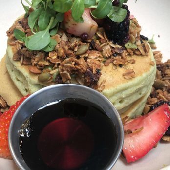 Blueys Kitchen - Squash pancakes - Cafes Near Me - Santa Monica, California Blueys Kitchen - Squash pancakes - Cafes Near Me - Santa Monica, California