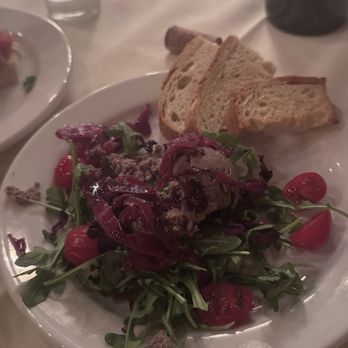 Antico - Truffled Duck & Chicken Liver Pate w/ Truffled Duck & Chicken Liver Crostini 10/10! I'd say it was the best dish we tried. - Italian Near Me - Chicago, Illinois