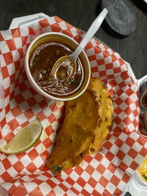 Güerito’s Red Tacos by null