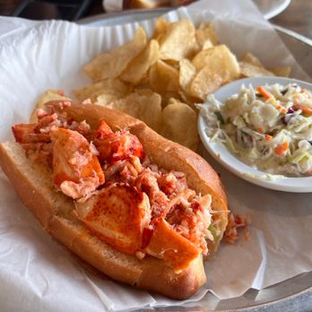 Sam's Chowder House - A delicious Naked Lobster Roll - Seafood Near Me - Half Moon Bay, California Sam's Chowder House - A delicious Naked Lobster Roll - Seafood Near Me - Half Moon Bay, California