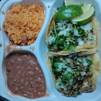 The Taco Station - Asada taco combo with rice and beans - Tacos Near Me - Tustin, California The Taco Station - Asada taco combo with rice and beans - Tacos Near Me - Tustin, California