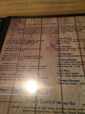 Menu photo 4 Pippa's Sports Cafe Danbury, CT