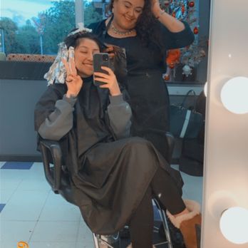 Luxury Studio - During the process - Hair Salons Near Me - Sunnyvale, California