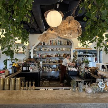 Luna Bistro Cafe - Bar area - New American Near Me - Long Beach, California