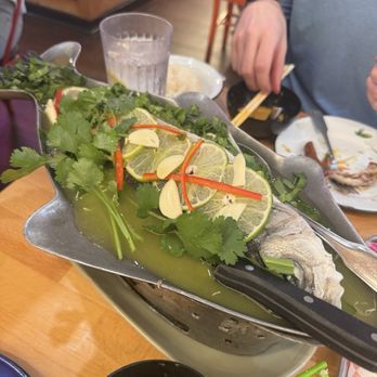 Chiang Rai - whole branzino - Thai Near Me - Long Beach, California