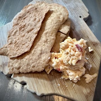 Hook & Barrel - Complimentary house pimento cheese - Seafood Near Me - Myrtle Beach, South Carolina Hook & Barrel - Complimentary house pimento cheese - Seafood Near Me - Myrtle Beach, South Carolina