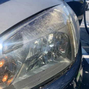Raceway Express Car Wash - scratched head lights - Car Wash Near Me - Norwalk, California
