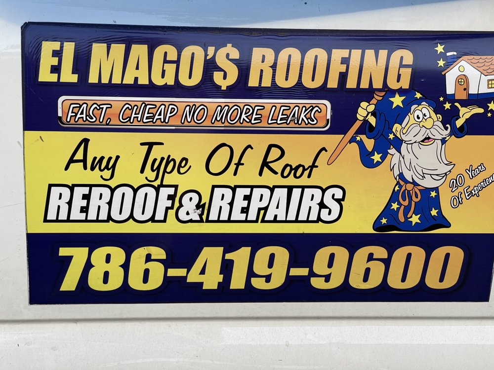 Slide of El Mago's Roofing