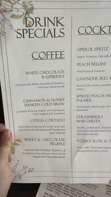 Menu photo 5 Art House Cafe Tacoma, WA