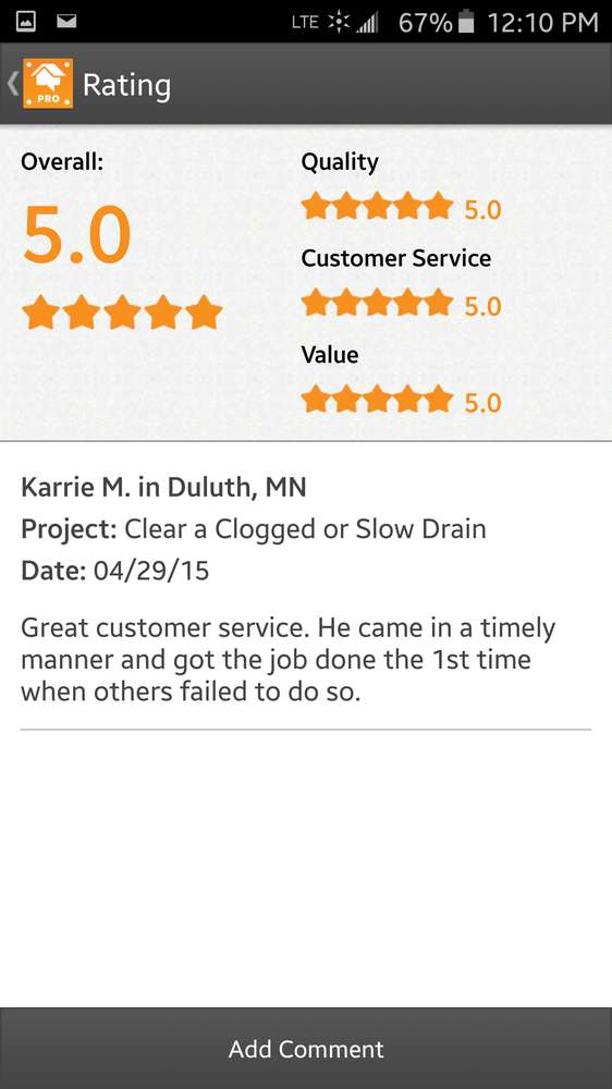 Slide of Hill Side Sewer & Drain