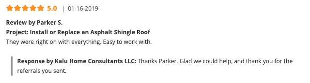 Slide of Kalu Roofing & Construction