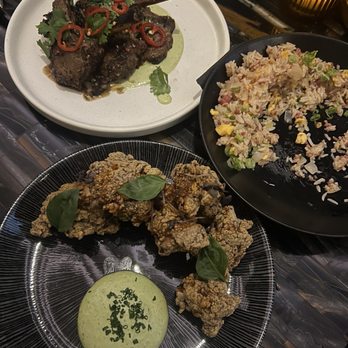Animae - chicken Karage and lamb chop - Asian Fusion Near Me - San Diego, California