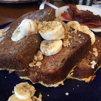 Jeremiah's Restaurant - Banana Nut French Toast (insert drooling here). We all kept going back for "just one more bite"! - Breakfast & Brunch Near Me - Ogden, Utah Jeremiah's Restaurant - Banana Nut French Toast (insert drooling here). We all kept going back for "just one more bite"! - Breakfast & Brunch Near Me - Ogden, Utah