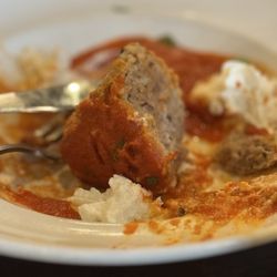 Galliano - The Signature Meatball (mostly eaten)