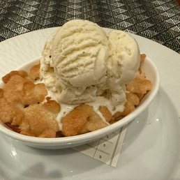 Apple Cobbler was ok, but I'd try something else next time.