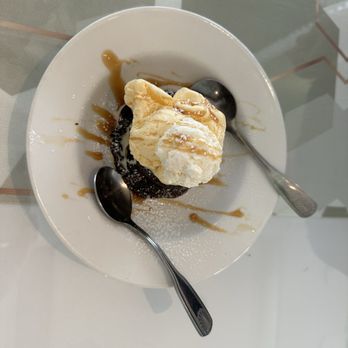 The CD Cafe - Flourless chocolate lava cake with ice cream. - New American Near Me - Solomons, Maryland The CD Cafe - Flourless chocolate lava cake with ice cream. - New American Near Me - Solomons, Maryland