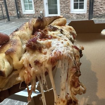 Can A Brotha Get A Slice - Look at that cheese pull! - Pizza Near Me - Montgomery, Alabama
